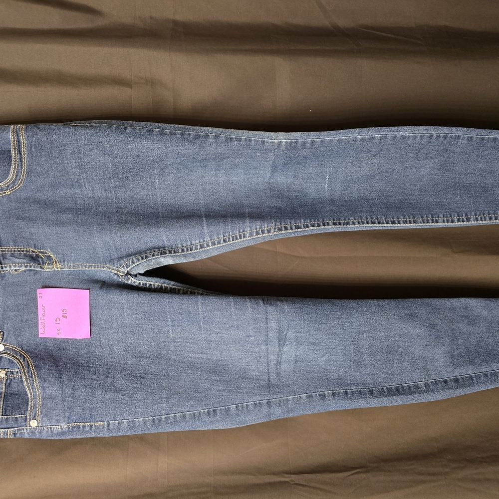 Wallflower Blue Skinny Jeans Classic Style